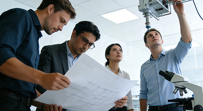 Supervision et acceptation du laboratoire