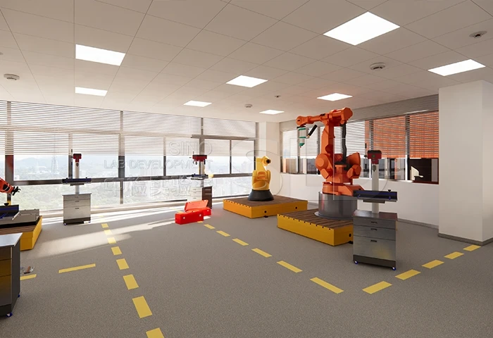 Laboratoires de fabrication avanc&eacute;e et de robotique